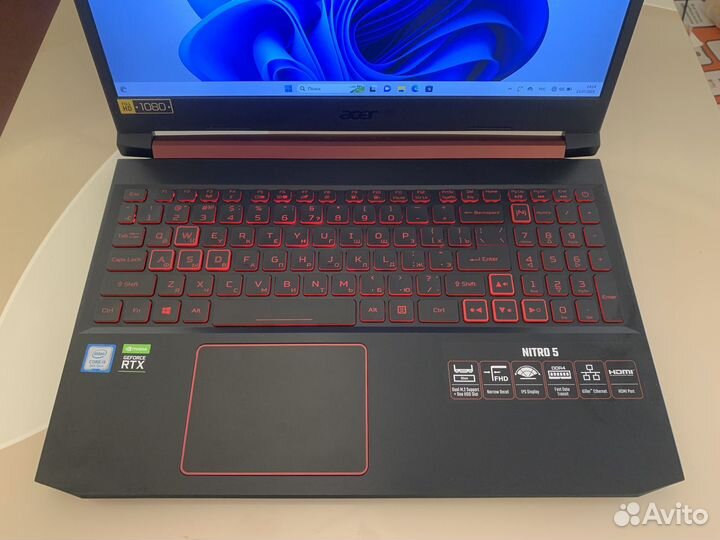 Игровой Acer Nitro i5/RTX2060/8gb/256+480gb