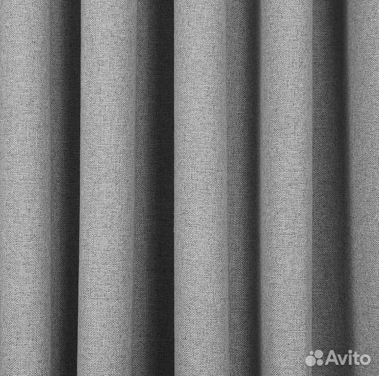 Шторы 2 шт на ленте блэкаут 200х300см