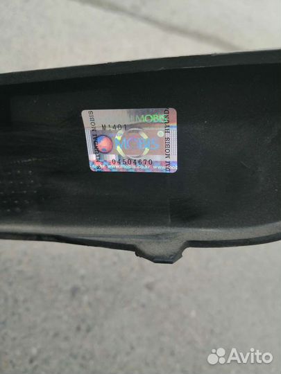 Продаю молдинг заднего бампера hyundai elantra xd