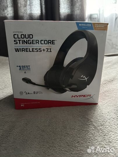 Беспроводные наушники hyperx cloud stinger