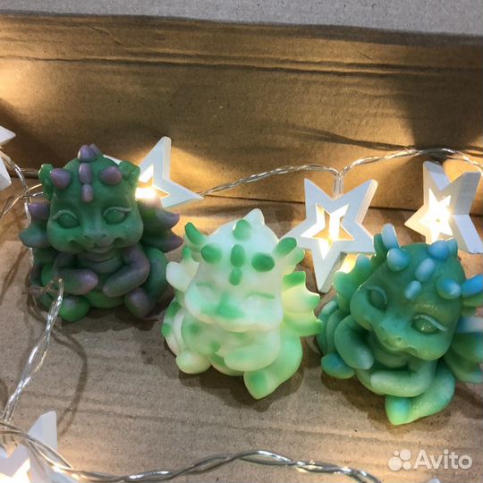 Мыло ручной работы дракончик