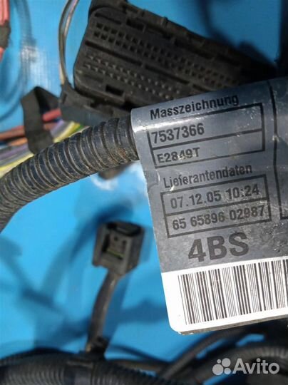 Проводка (коса) двигателя BMW 5-серия E60/E61 (20