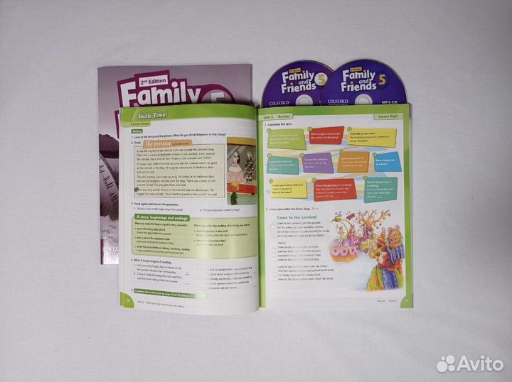 Family and friends 5/ комплект(WB,CB,CD) новый