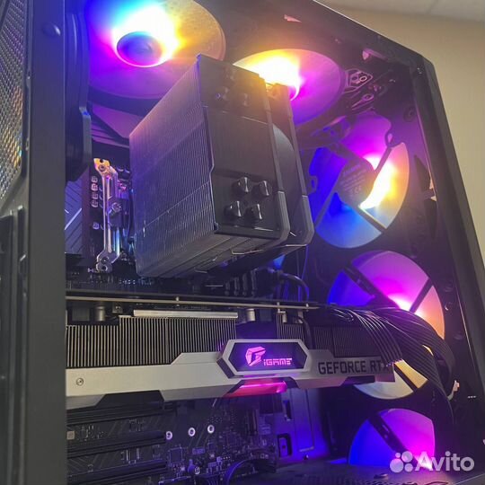Игровой пк i5-14400f + RTX 3080 + 32 GB + 1Tb