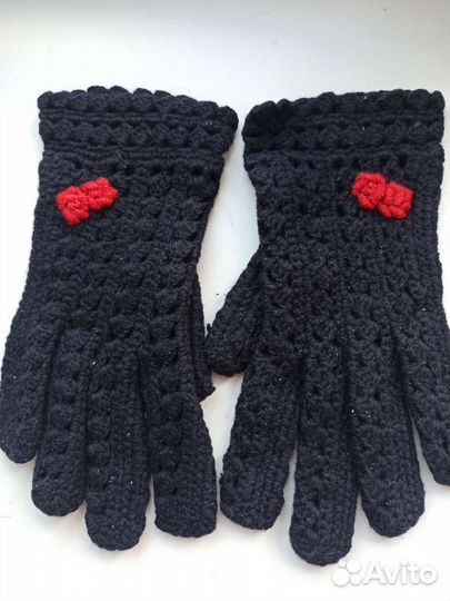 Перчатки вязаные