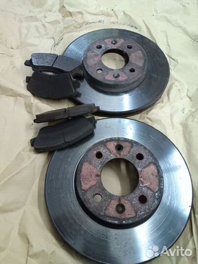 Передние тормозные диски Хёндай Солярис