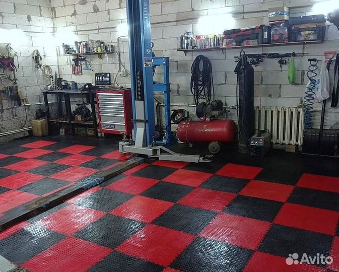 Пвх-плитка с быстрым монтажом