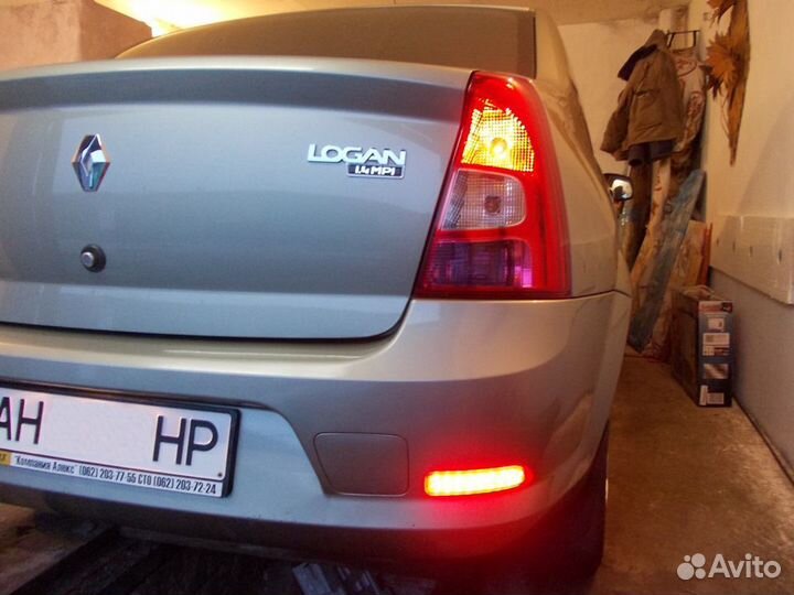 Катафоты Led заднего бампера Ваз Ларгус Логан