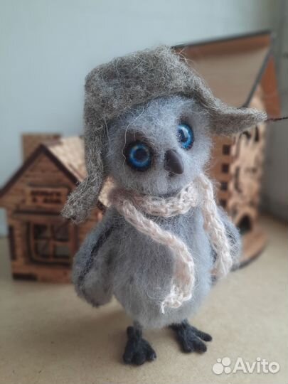 Авторская ручная работа. Фигуры из шерсти