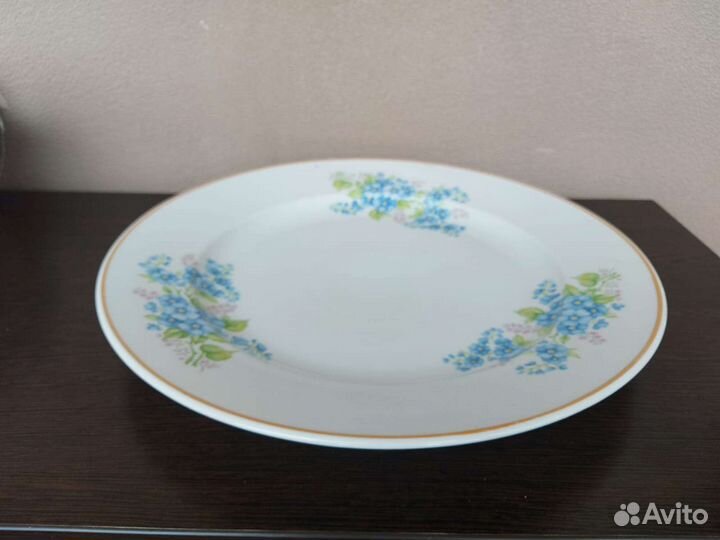 Блюдо большое фарфор СССР