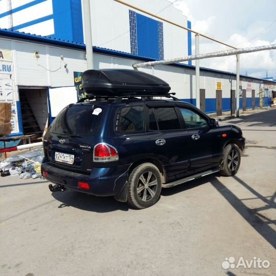 Багажный бокс на Хёндай Санта Фе 