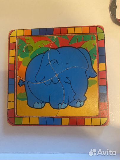 Пазл слоник в отличном