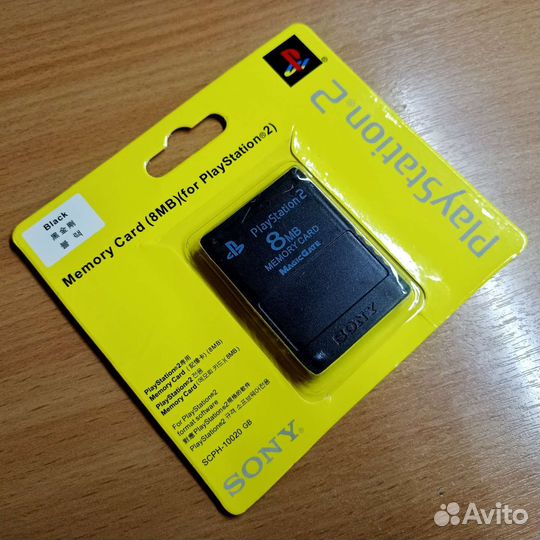 Карты памяти PS2/PSVita