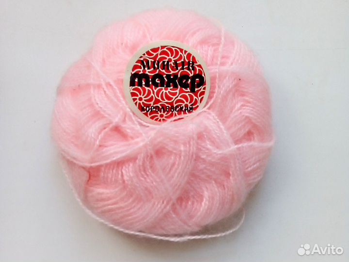 Пряжа нитки для вязания мохер королевский новый