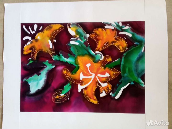 Картины батик ручная работа