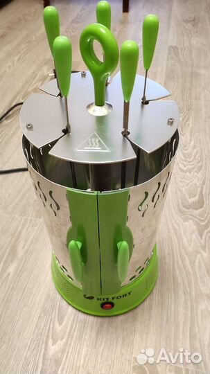 Инфракрасная электрошашлычница Kitfort KT-1402