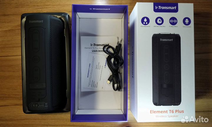 Bluetooth-колонка Tronsmart T6 Plus,40W