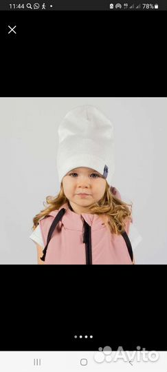 Шапочка для девочки