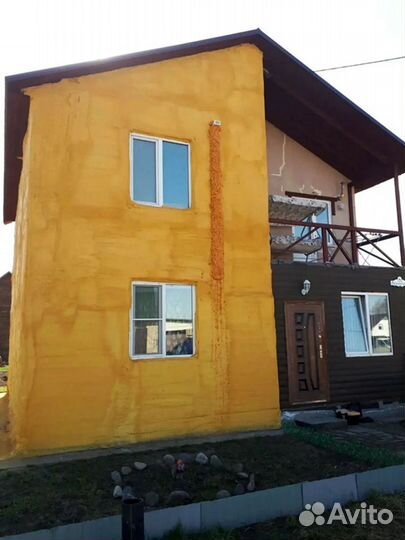 Теплоизоляция мансарды пенополиуретаном пеной ппу