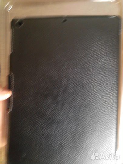 Чехол для планшета Apple iPad Air черный кожа