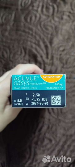 Астигматические контактные линзы