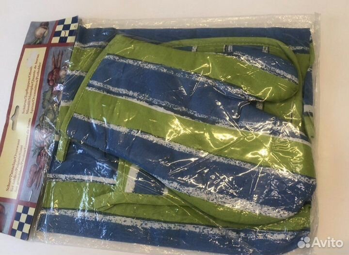 Кухонный набор новый фартур + прихватки