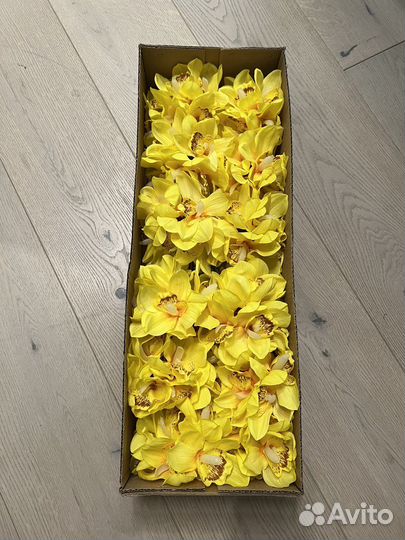 Искусственные силиконовые цветы букеты для декора