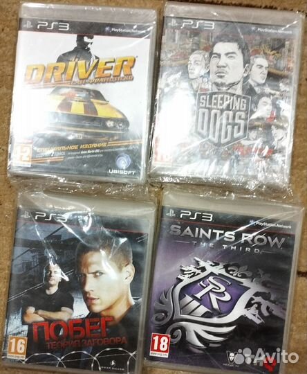 Диски на ps3