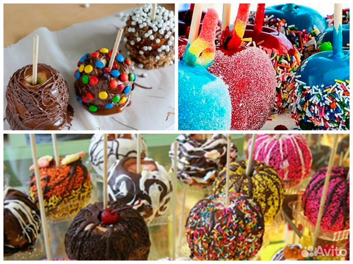 Яблоки в карамели