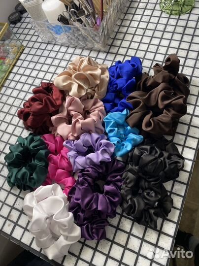 Резинка для волос, армани шелк
