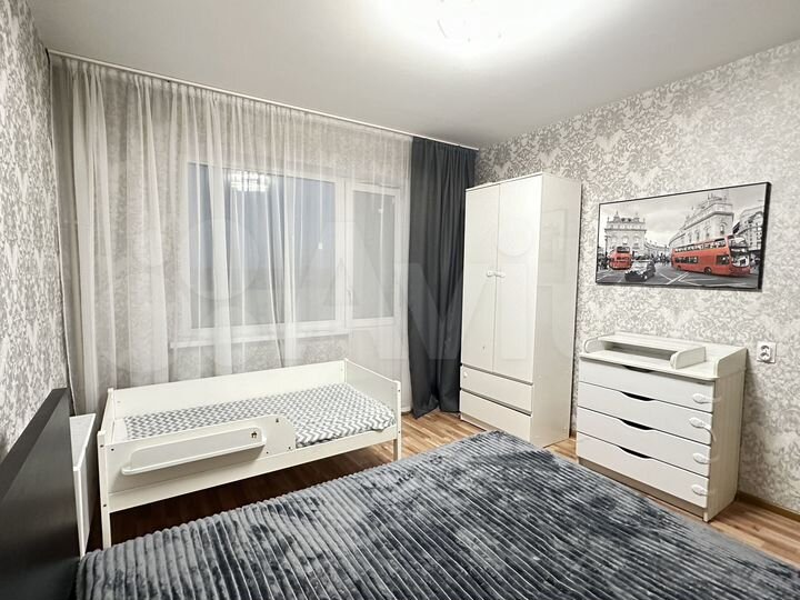 2-к. квартира, 60,5 м², 6/10 эт.