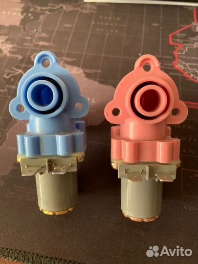 Клапан daewoo 1Wx180, розовый и голубой