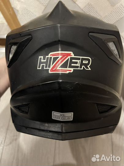Шлем для мотокросса hizer