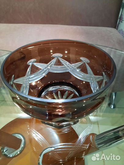 Хрустальная ваза, гдр, Германия