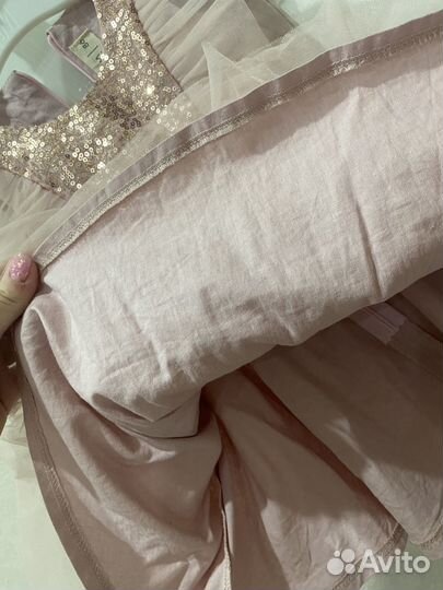 Платье для девочки 86