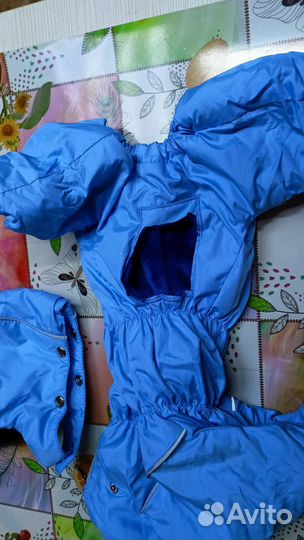 Комбинезон зимний для собаки мелких пород