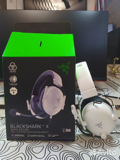Наушники с микрофоном razer blackshark v2 X