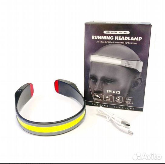 Налобный фонарь ободок running headlamp YYC-872