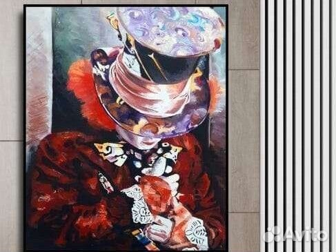 Картина маслом на заказ ручной работы