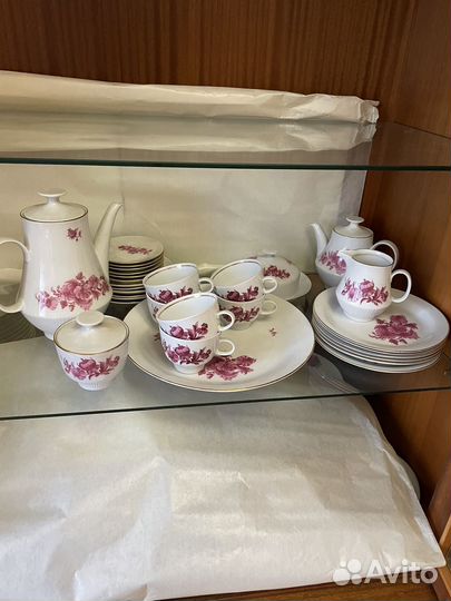 Сервиз гдр роза