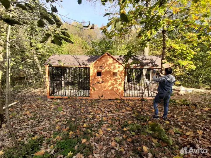 Вольер для собак уличный