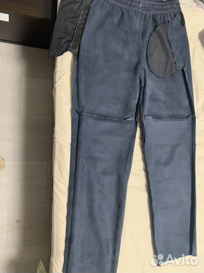 Брюки кожаные