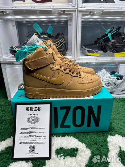 Nike Air Force 1 Mid Wheat Оригинал Poizon