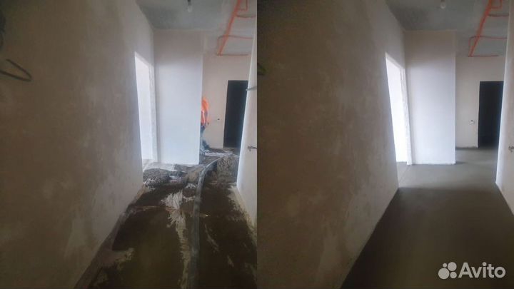 Полусухая стяжка пола