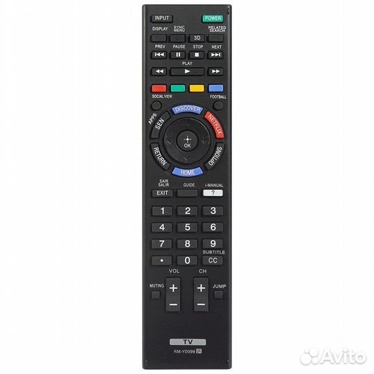 Sony пульт от телевизора Smart 4K новый