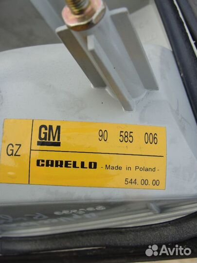 Фонарь правый Opel vectra B универсал