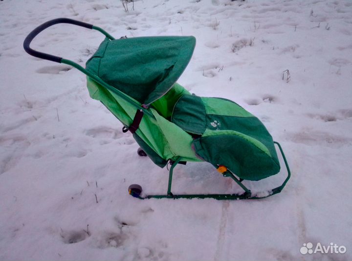Детские санки коляска бу