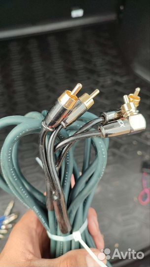 Межблочные кабели 5 метров 2 rca, 4 rca
