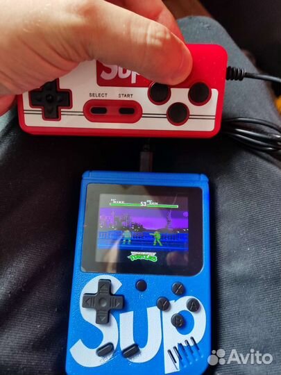 Игровая портативная приставка Sup 400 (dendy)