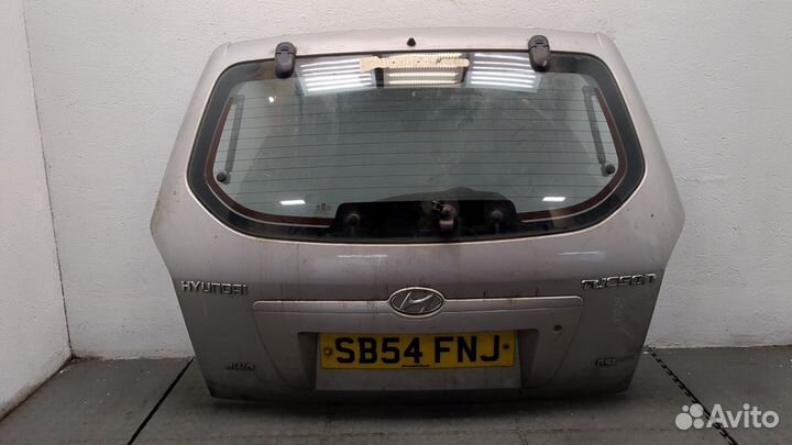 Стекло заднее Hyundai Tucson 1, 2004